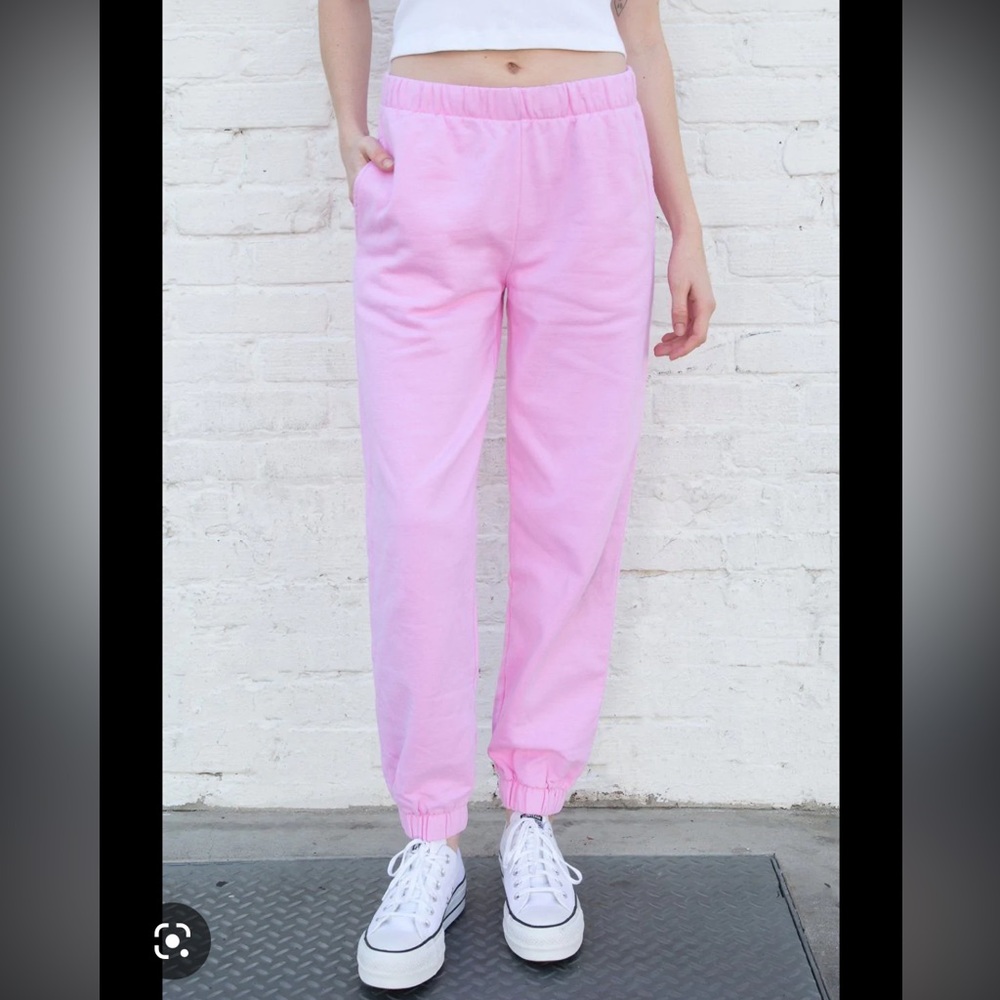 COPY - Brandy melville bubble gum pink joggers